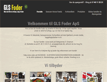 Tablet Screenshot of glsfoder.dk